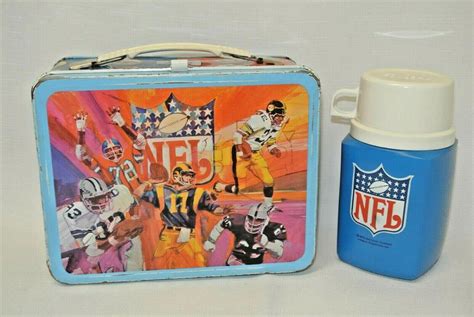 nfl metal lunch box 1978|1978 Nfl Lunch Box for sale .